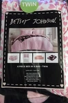 Betsey Johnson 6PC Hearts Design Twin Bed Set Comforter Sheets Throw Nwt. Fixed Price $114.96.
