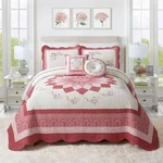 Modern Heirloom Caroline Embroidered Quilted Bedspread - Lightweight. Fixed Price $101.90.