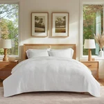 Evergrace King Velvet Quilt Set 3PC 104"X92" Luxury Soft Channel Bedspread New. Fixed Price $69.99.