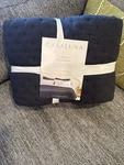 Casaluna Cashmere Blend Quilt Full / Queen Black. Fixed Price $125.00.