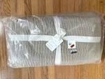 Pottery Barn Belgian Flax Linen Handcrafted Quilt Dark Queen No Shams New. Fixed Price $156.75.