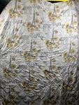 Beatrice Home Fashions King-size Quilt 101 X 86 Polyester Paris Theme. Fixed Price $49.97.