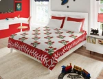 Carolina Lily Finished Quilt - Elegant Hand Applique Design Queen Size. Fixed Price $414.99.