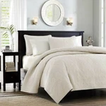 Madison Park Quebec Full/queen Coverlet Mini Set Ivory Olliix MP13-149. Fixed Price $45.00.
