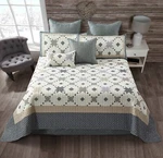 Virah Bella - Midnight Star Lightweight Reversible Quilt Set. Fixed Price $89.95.