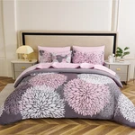 Koniroom 8-PIECE Queen Comforter Set Reversible Pink And Grey Floral Bed In.... Fixed Price $83.48.