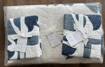 Pottery Barn Mahalo Applique Hawaiian Tropical Full/queen Quilt & 2 Euro Shams. Fixed Price $223.96.