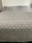 Southerning Living Simplicity Knox King Size Coverlet W/two Shams,. Fixed Price $39.00.