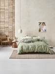 Linen House Nimes Quilt Cover Set (wasabi) - Super King. Fixed Price $343.74.