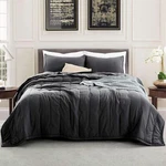 Queen Quilt Bedding Set Light Weight Breathable Ultra-soft, Allover Geometr.... Fixed Price $96.66.