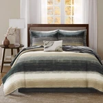 Madison Park Essentials Saben Cozy Bed Bag Reversible Quilt With C, Twin. Fixed Price $137.99.