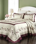 Martha Stewart Collection Cotton Prairie House Morning Sky Bedspread - Twin. Fixed Price $52.95.