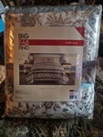 Sears-big Fab Find Floral Spice Squares Quilt, King. Fixed Price $34.99.
