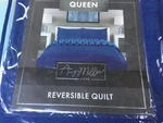 Amy Miller Queen Reversible Quilt 86 X 100% Polyester Gift Idea Free Shippin. Fixed Price $39.99.