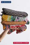 Royal Craft Indian Vintage Kantha Quilt Handmade Throw Reversible Cotton Blanket. Fixed Price $31.23.