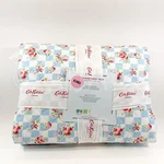 Cath Kidston London King Bedding Daisy Rose Floral Check Cottage Cotton Quilt. Fixed Price $82.49.