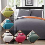 Luxury Project Runway Reversible Oversized Coverlet Wrinkle Free Quilted Set. Fixed Price $35.99.