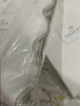 Matouk Portugal New King Coverlet Lanai Pique 70% Cotton White Diamond Tan. Fixed Price $209.00.