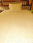 Hand Made Kantha Quilt / Bedspread Rainbow Colors. Fixed Price $80.00.