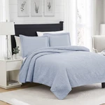 Milla 3PC Pinsonic All Season Quilt Set For Revitalize Bedroom Queen Blue. Fixed Price $54.32.