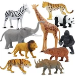 10PCS Safari Figurines Toy Set Zoo Animals Educational Kids Gift. Fixed Price $17.75.