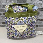 Vera Bradley Full/queen Quilt Set 3 Piece Bedding W/ Shams Polyester Floral. Fixed Price $90.00.