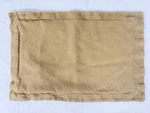 Peacock Alley Beige Cotton Diamond Matelasse Standard Sham. Fixed Price $30.00.