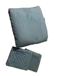 Hombys Blue 3 Piece Oversized Bedspread Quilt Set King 120INX128IN. Fixed Price $65.00.