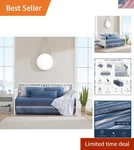 Daybed Bedding Sets, Cotton Reversible With Matching Shams & Pillow C.... Fixed Price $156.66.