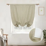 Driftaway Double Layer Linen Blackout Tie Up Curtains Thermal Insulated Lined. Fixed Price $51.82.