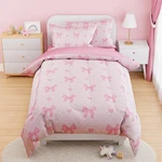 Bow-tiful Bedding Set: Twin Size Comforter Girls Sweet Dreams Included!. Fixed Price $68.77.
