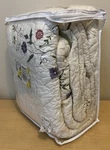 New Jcp Home Marianna Daybed Cover Quilted W/ Floral Embroidery Green Trim $140. Fixed Price $80.00.