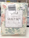 Greenland Home Chloe Floral Pastel 3-PIECE Cotton Blend King/cal Quilt Set. Fixed Price $138.99.