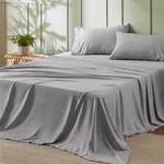 Bedsure Size - 4 Pieces Soft Set Full, 19 Grey. Fixed Price $49.99.