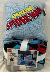 3 Pc Marvel Amazing Spider-man Twin Quilt, Sham, And Deco Pillows Set Nip. Fixed Price $135.15.