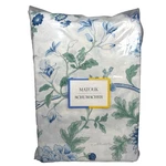 Matouk Schumaker King Sheet Set Linen MSC037 Simone Floral Blue Green White. Fixed Price $612.00.
