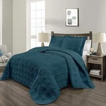 Phrixus Queen Bedspreads Oversized Teal Quilt Set, Double Sided Stitching Comfor. Fixed Price $57.49.