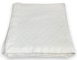 Peacock Alley Quilt Coverlet Bedspread Ivory Cream Egyptian Cotton Twin 95X81. Fixed Price $74.99.