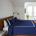 Garnier-thiebaut Modern Libraries Duvet Set. Fixed Price $129.50.