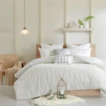 Urban Habitat Brooklyn Cotton Jacquard 7-PC Ivory Comforter Set King, Cal. Fixed Price $64.99.