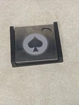 4 Playing Card Symbols Drink Coasters W/ Built-in Bottle Opener& Holder. Fixed Price $29.99.