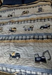 Twin To Queen Sized Reversible Car Quilt. Fixed Price $153.00.