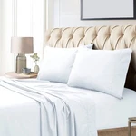 Tribeca Living King Bed Set, Soft Egyptian Cotton Sateen Solid A.... Fixed Price $174.92.