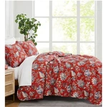Southshore Fine Linens Jacobean Willow Oversized 3-PC. Quilt Set, King. Fixed Price $44.99.