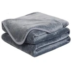 Easeland Soft Size Blanket All Season Warm Fuzzy Microplush Queen, Gray. Fixed Price $48.99.