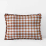 Classic Plaids Yarn-dyed Cotton Sham-heather Taylor Home 6525. Fixed Price $37.99.