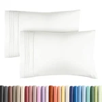 Pillow Cases Set 2, Hotel Quality Ultra Soft Covers By Cgk Linens. Fixed Price $25.99.