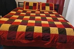 Domestications King Quilt And Shams. Pre-owned. Read. Multicolor. Fixed Price $299.99.