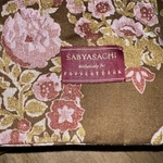 Pottery Barn Sabyasachi Maharani King Duvet Cover Nwot + Sham Brown Pink Floral. Fixed Price $99.00.
