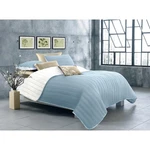 Modern Suites 3 Piece Reversible Ultra Soft Coverlet Set In Ice Blue/white Queen. Fixed Price $29.99.